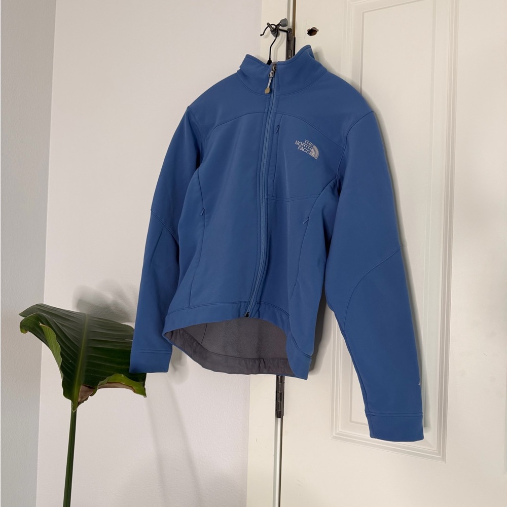 The North Face Azure Blue Softshell Jacket